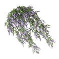 thumbnail image 1 of Langgg Artificial Lavender Garland Simulation Floral Vine Home Office Plastic Fake Flower Rattan, Purple, 1 of 7