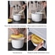 thumbnail image 5 of Bearachild Olla arrocera de 3,8 l, vaporera para microondas, minifabricante de horno, contenedor de cocina, utensilios para sopa, olla de vapor Cocina y Comedor Amarillo L Bearachild HA083783-02, 5 of 6