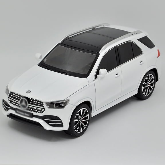 1: 24 Suitable for Mercedes Benz GLE350 alloy die-casting metal car model, with sound, light and rebound functions, children's toy car collection, boys' birthday gift