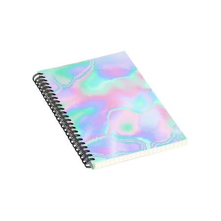 UPC: 0195318336467 | DENY Designs Unicorn Holograph by 83 Oranges Professional Notebooks 5.5  x 8.25  Dotted 40 Sheets