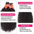 thumbnail image 3 of Paquetes de pelo Alimog Water Wave 10A, virgen brasileña, 50, 55, 60 cm, 3 of 8