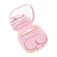 thumbnail image 2 of Unique Bargains 1 Set Contact Lens Case Cartoon Cat Lens Storage Case Pink, 2 of 5
