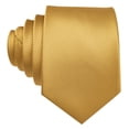 thumbnail image 4 of Juego de corbatas Barry.Wang de seda con rayas doradas, 150 cm x 8,5 cm, 4 of 6