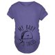 thumbnail image 1 of Blusa de Maternidad Para Mujer, Camisas de Verano Con Cuello Redondo, Manga Corta, Estampado en Color Sólido, Bonita Odeerbi ODB123286, 1 of 4
