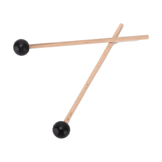 Martillo de Tambor de de Madera, Baqueta de Cabeza Redonda Brillante Resistente Al Desgaste para Tambores etéreos para marimba