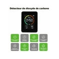 thumbnail image 5 of Detector de aire de CO2 Detector de dióxido de carbono Producción agrícola Monitor de CO2 para invernadero Blanco, Modelo: Blanco, 5 of 5