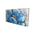 thumbnail image 1 of Begin Pétales Bleus Abstraits - Impression sur Toile par Begin Édition, 1 of 2