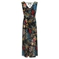 thumbnail image 3 of Julycc Women Summer Boho Long Maxi Dress Party Beach Floral Sundress, 3 of 5