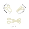 thumbnail image 2 of Sewing Hooks and Eye, 30pack Polyester Covered Hooks and Eyes Closure for Clothing(Beige, 27mm Length), 2 of 6