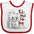 thumbnail image 3 of Inktastic Feels Good Boys or Girls Baby Bib, 3 of 4
