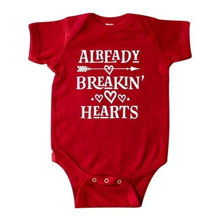 

Inktastic Already Breaking Hearts Boys Gift Baby Boy Bodysuit