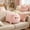 B, variant on Cute Sprout Pig Plush Pillow, Soft Round Pink Pig Stuffed Animal Plush Toy for Bedroom Sofa Decor