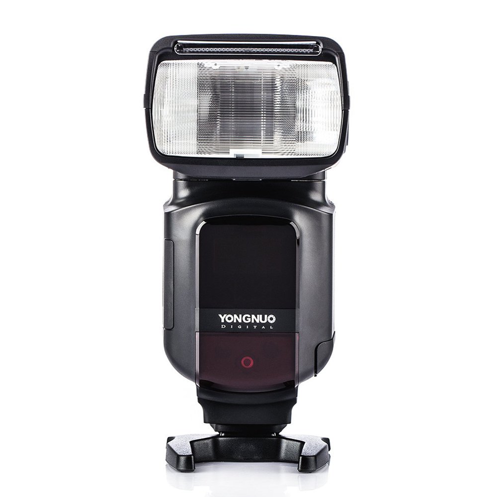Camera Flash Speedlite TTL highspeed synchronization with LED light