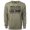 Military Green, variant on Gymish Outsource Leg Day Funny Workout T-Shirt for Men – Motivational Gym Shirt, Men’s Fitness Tee, Warm Grey, Large