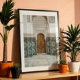 thumbnail image 3 of Door in Marrakech - Marrakesh Marrakesh-Safi Morocco Photography Architecture Geometric Art Deco Pattern Religious Art Black Framed Wall Art Print 20 x 30 inches, 3 of 8