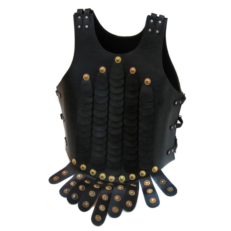 Replica Display Roman Legion Leather Lorica Squamata Armor w/ Pteruges