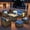 Navy Blue, variant on Vcatnet Outdoor Patio Furniture Sets with 42" Gas Propane Fire Pit Table 6 Pieces All Weather Sectional Sofa PE Rattan Wicker High Back Conversation Set with Ottoman,Orange Red