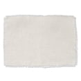 thumbnail image 3 of Contemporary Home Living Rectangular Fringed Jute Placemats - 19" - Off White - Set of 6, 3 of 5