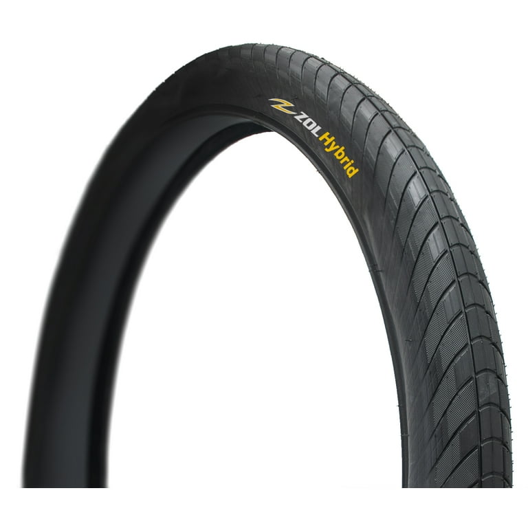 Zol 27.5x2.40 Inch 650x40c Bike Tire for E Bikes Mountain Road MTB Hybrid and Electric Bicycle