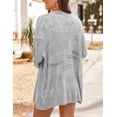 thumbnail image 7 of Zeagoo Crochet Cardigan Spring Lightweight Open Front Long Sleeve Knit Cardigans for Women, 7 of 7