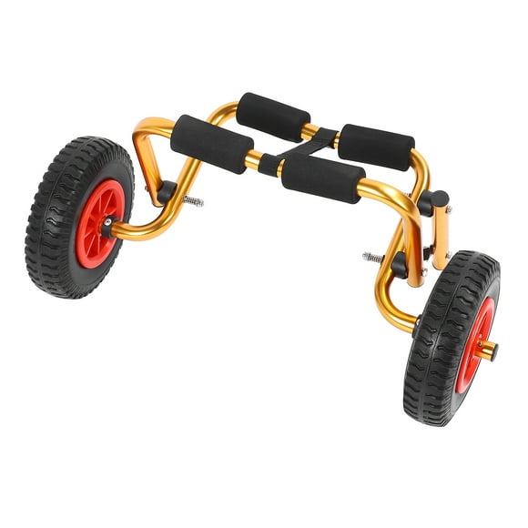 Canoe Carrier Dolly, Multipurpose Kayak Dolly Trailer for Small Boats