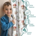 thumbnail image 3 of Blackout Kids Curtains,White Forest Fairy Pattern Childrens Insulated Curtains Set Of 2,Bedroom Essentials,Toddler Room Decor 42"x54", 3 of 5
