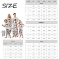 thumbnail image 4 of Family Pajamas Matching Sets - 2 Piece Halloween Ghost with Pumpkin Print Top & Pants Sleepwear for Family Halloween Nights Gray Pajamas for 2XL Pjs, 4 of 5