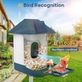 thumbnail image 4 of Comedero para Pájaros Fazoxo con Cámara Inteligente WiFi, Alimentado por Energía Solar, FHD, 4 of 8