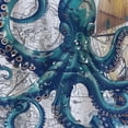 thumbnail image 5 of Orinice  Octopus Shower Curtain Nautical Tentacle Shower Curtain Bathroom Curtain Decor Set with 12 Hooks Waterproof Fabric  60x72, 5 of 7