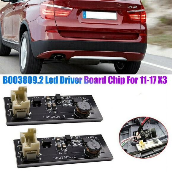 2PCS B003809.2 X3 F25 10-17 Rear LED Tail Light Repair Replacement Board Taillight LED Driver Chip Board