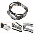 thumbnail image 2 of SHISUYAN Bracelet Rétro Bracelet DIY Compatible avec Xiaomi Mi Band 5/5 NFC, 2 of 9
