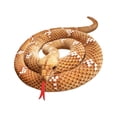 thumbnail image 4 of Muñeco de serpiente gigante de peluche, cómodo y divertido, con forma de serpiente y almohada larga. Amarillo, 4 of 9