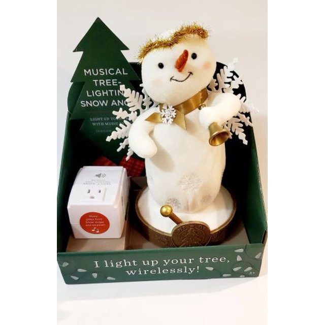 Hallmark Musical TreeLighting Snow Angel WIRELESS Tree Light Switch 5