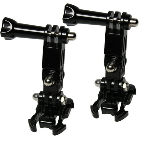 2 PCS Three-way Adjustment Base for Gopro Hero 1 2 3 3+ 4 5 6  Body Chest Strap (Best Way To Mount A Gopro On A Wakeboard)