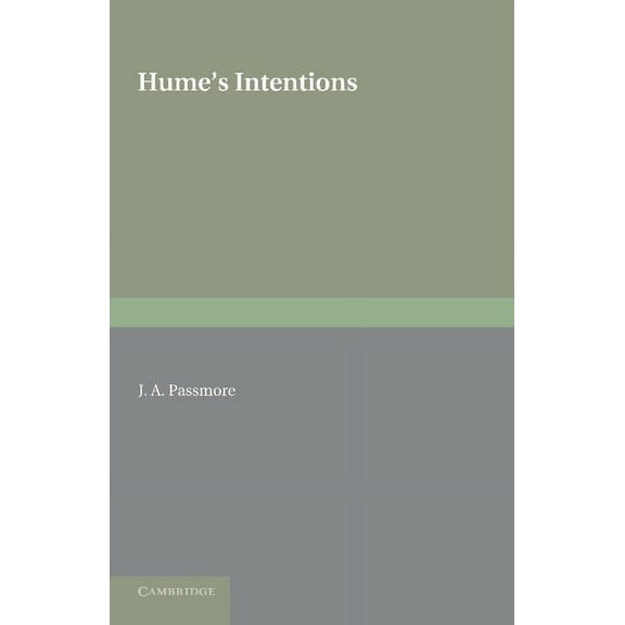 Hume's Intentions, (Paperback)