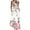 H, variant on Pisexur Women's Beach Sundress Summer Floral Formal Maxi Dress Short Sleeve V Neck Casual Loose Plus Size Dresses with Pockets