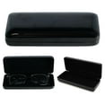 thumbnail image 7 of 1 X Black Glasses Case Shiny Rectangular Clam Shell Hard Eyeglasses Anti Scratch, 7 of 7