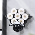 thumbnail image 3 of Estante Pañuelos para Baño Organizador Papel Higiénico Independiente Oveja, 3 of 9