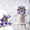 Purple, variant on Artificial Lily Flowers Purple Fake Flowers Wedding Party Decor Bouquet Home Hotel Office Garden Craft UV Resistant Art Decor