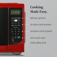 thumbnail image 5 of Farberware 0.7 cu ft Microwave Oven, 700W Countertop Microwave Oven with LED display, Red, 5 of 5