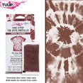 thumbnail image 4 of Paquetes de recambio de tinte Tulip One-Step Tie-Dye, color marrón, 4 of 7