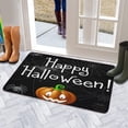 thumbnail image 5 of Happy Halloween Door Mat,Durable Absorbent Indoor Outdoor 17x30 Inch Horror Pumpkin Ghost Floor Mats for Room Winter Laundry, 5 of 6
