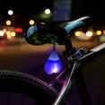 thumbnail image 4 of Bike Tail Light Water Resistant Bike Tail Light Cute Heart Shape Bicycle LED Rear Light Easy to Install Waterproof Bike Lights for Night Riding attractively, 4 of 8