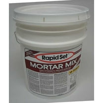 Rapid Set Mortar, Pail, Gray, Mortar Mix GRA-RSMM-55
