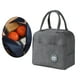 thumbnail image 3 of 2 Bolsas De Almuerzo Con Aislamiento Térmico, Bolso De Mano, Contenedor De Comida, Color Gris, 3 of 8
