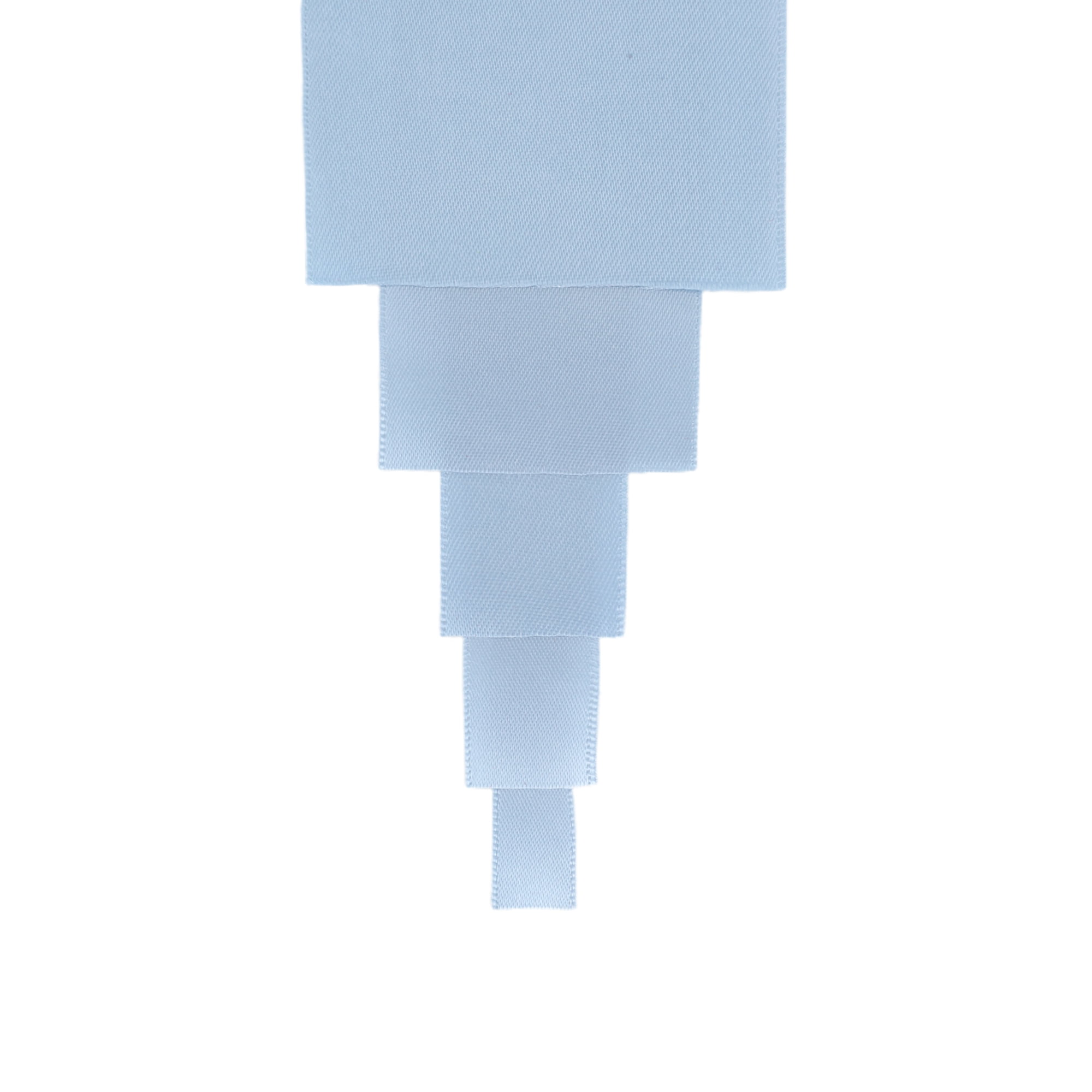 LaRibbons 1 1/2" Single Face Satin Ribbon, French Blue, 50 Yard
