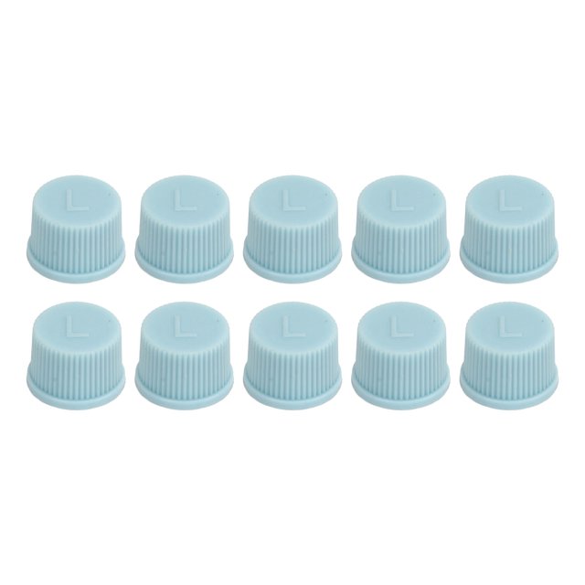 Cubierta Del Puerto De Carga Del Aire Acondicionado, Pequeña Resistente Al Desgaste 50PCS Cubierta De La Válvula De Aire Acondicionado Fácil De Instalar Reemplazo Ideal Para