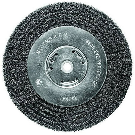 UPC: 0081838768683 | Century Drill & Tool CY76868 8 x 0.5 x 0.63 in. Coarse Bench Grinder Wire Wheel