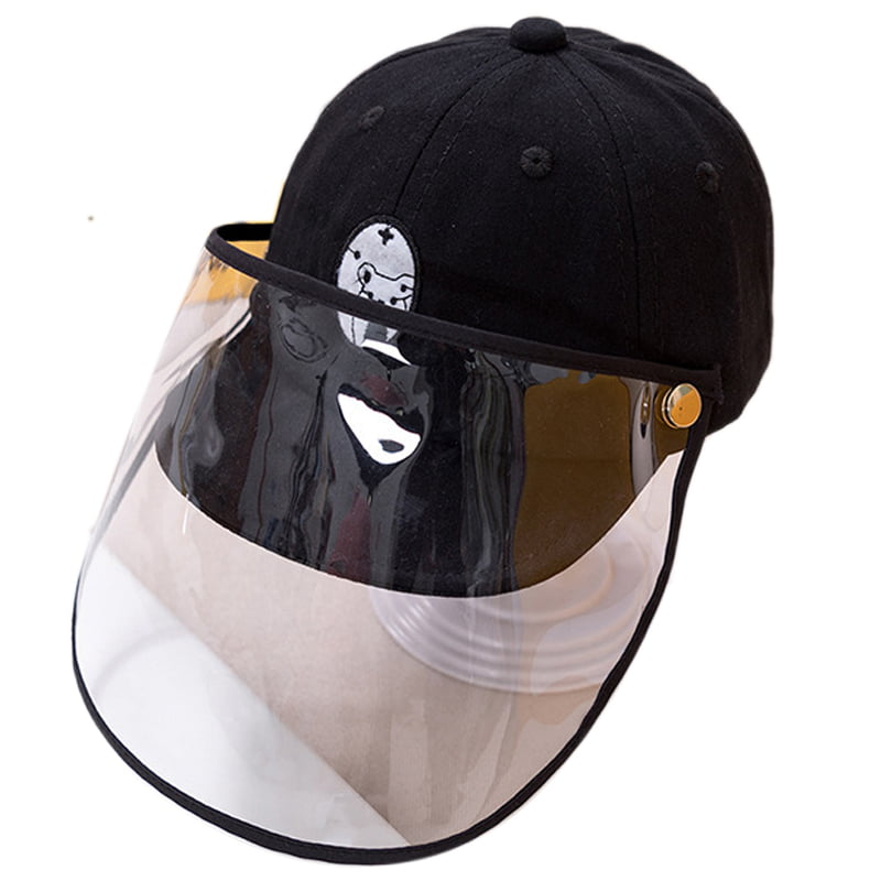 Safety Full Protective Baseball Cap Detachable Anti Spitting Splash Kids Adults 