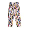 thumbnail image 4 of Daiia Colourful Horses Women's Sleep Pant with Pockets and Drawstring,Pajama Pants-Small, 4 of 9
